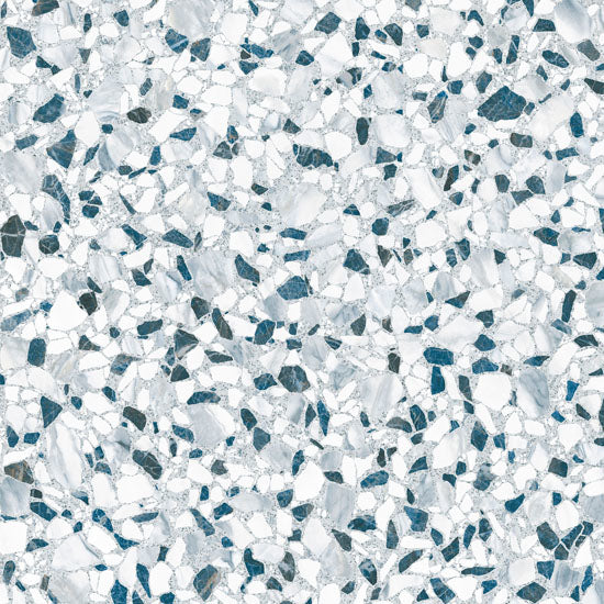 Douglas & Jones - Moods vloer- en wandtegel Dot Blu Glans