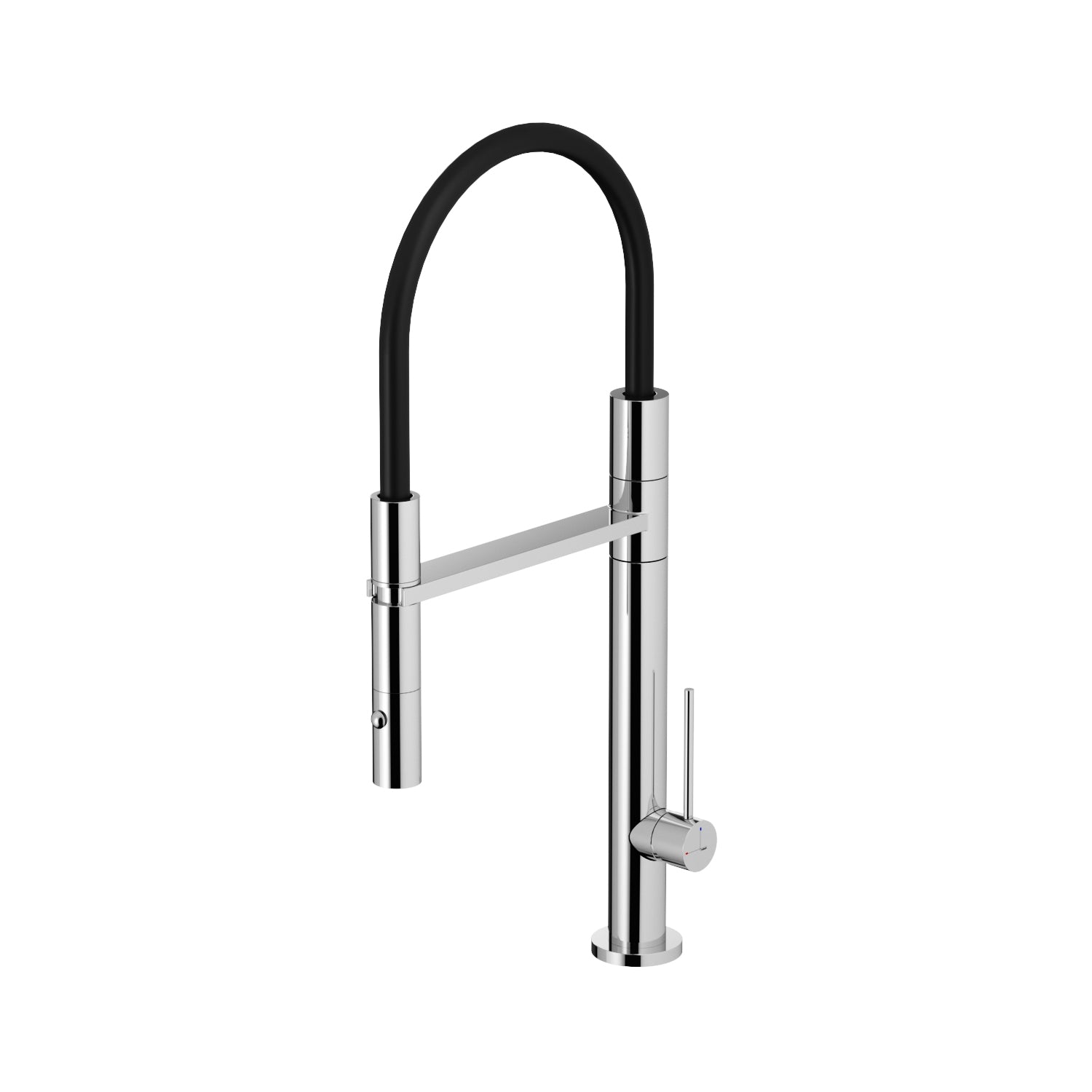 Hotbath Archie FKM11 Keukenmengkraan met flexibele uitneembare handdouche RVS 316 (stainless steel)