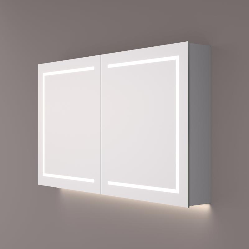 HIPP-Design Luxe spiegelkast met LED baan rondom en indirecte LED verlichting onder SPK 62000