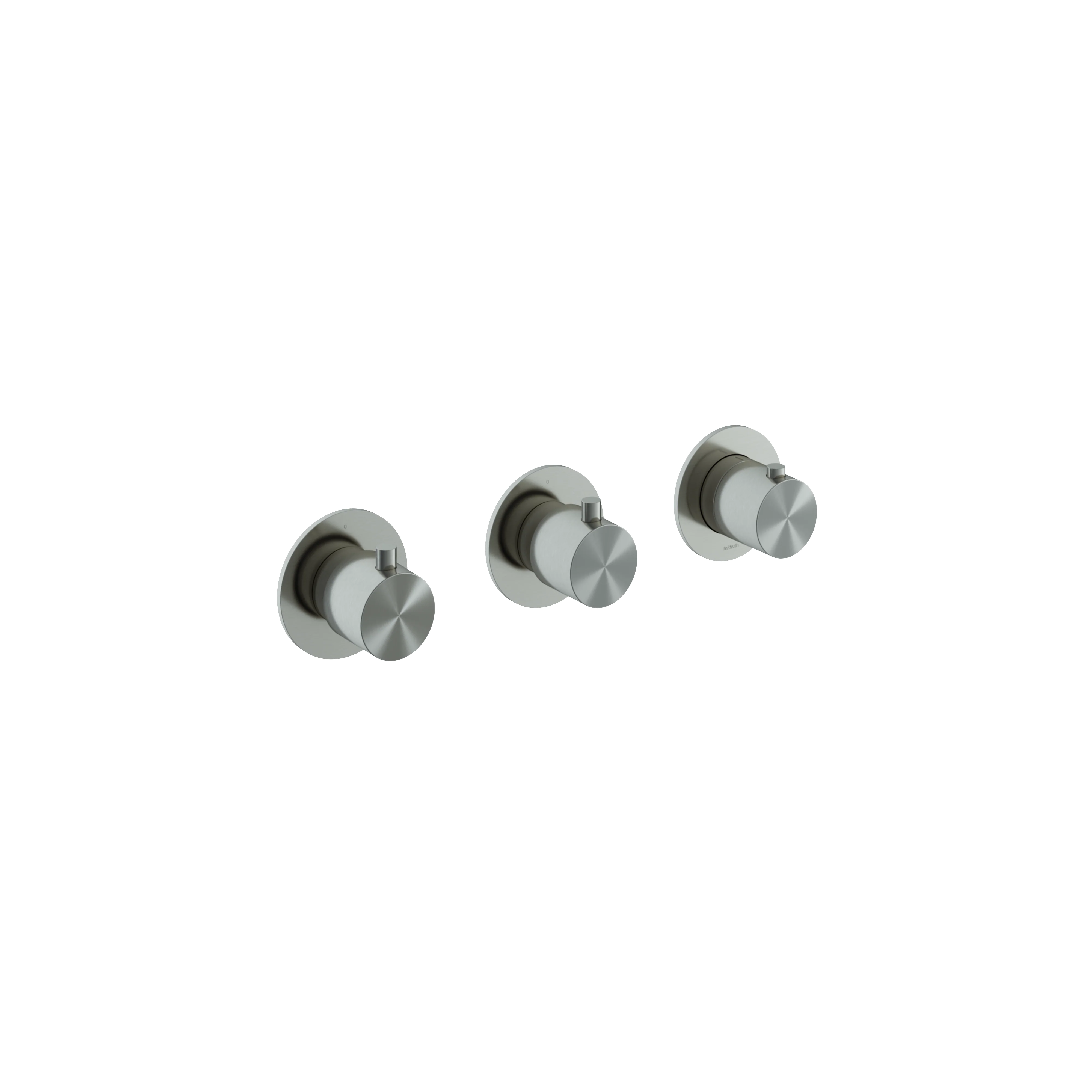 Hotbath Archie AR7067 inbouw douchethermostaat met 2 stopkranen horizontaal/verticaal RVS 316 (4 verschillende kleuren)
