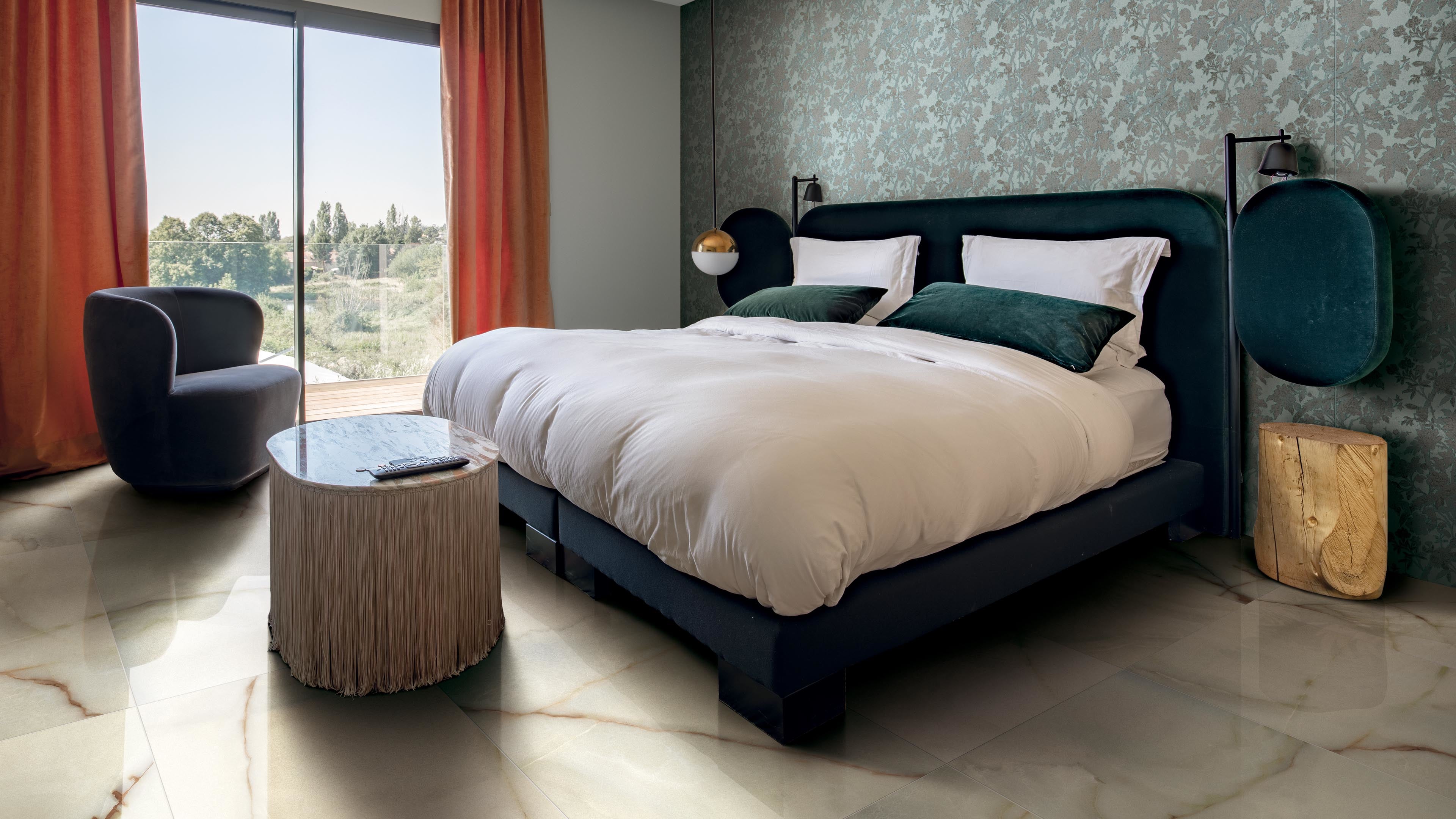 Douglas & Jones - Magnum vloer- en wandtegel Onyx Blanche Glans