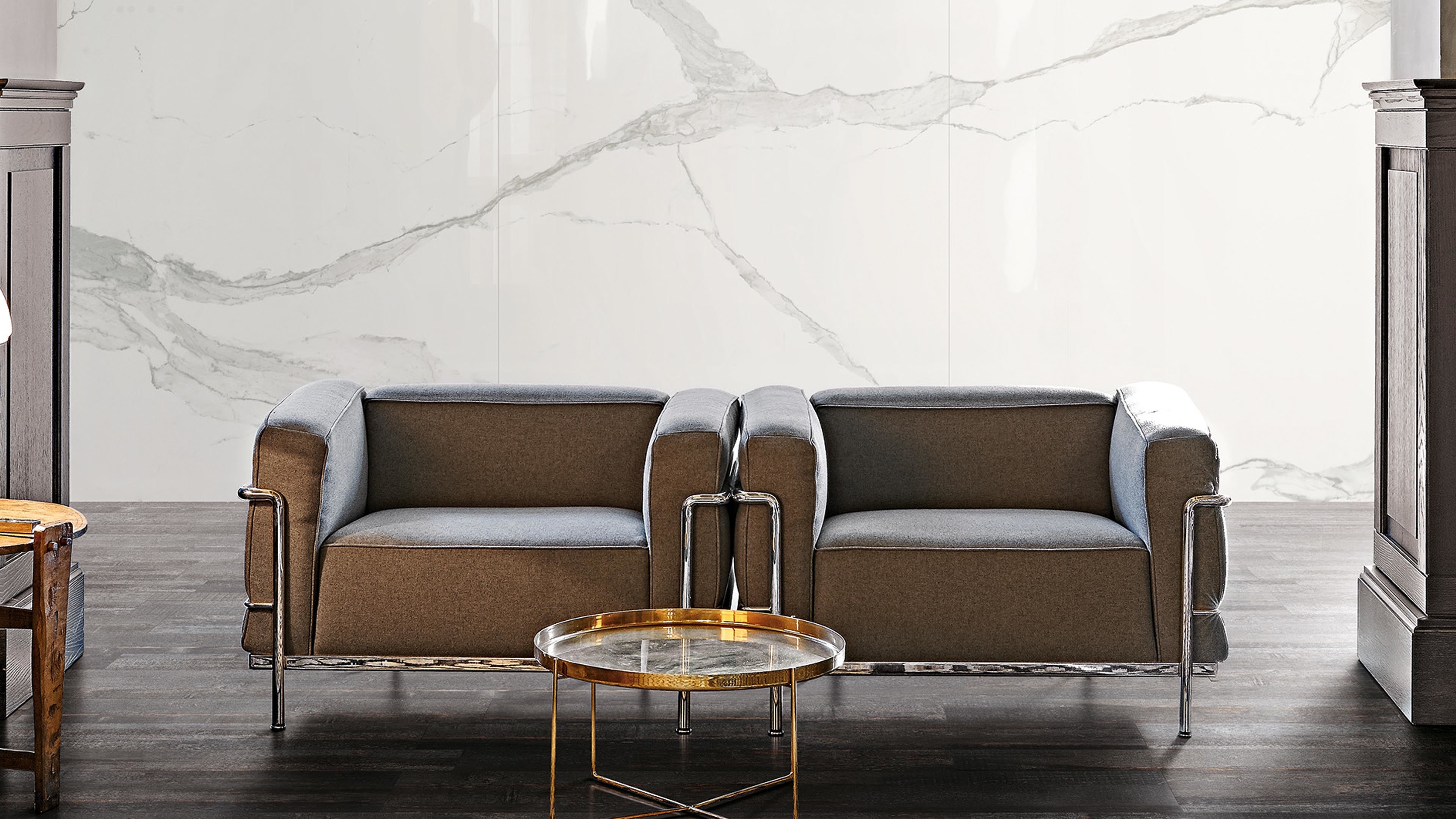 Douglas & Jones - Magnum vloer- en wandtegel Statuario Glans