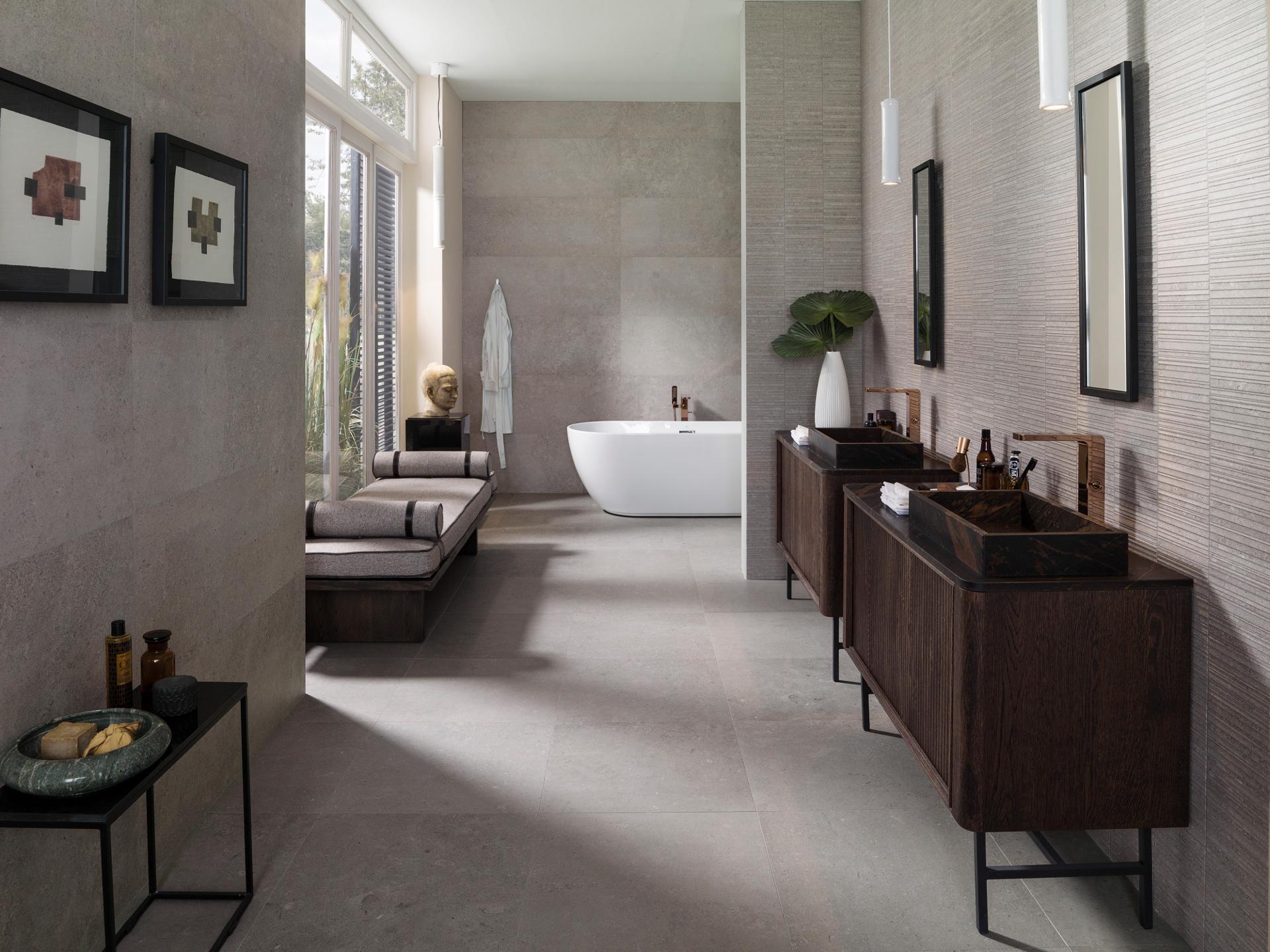 Porcelanosa - Berna Acero Stripe Wandtegel