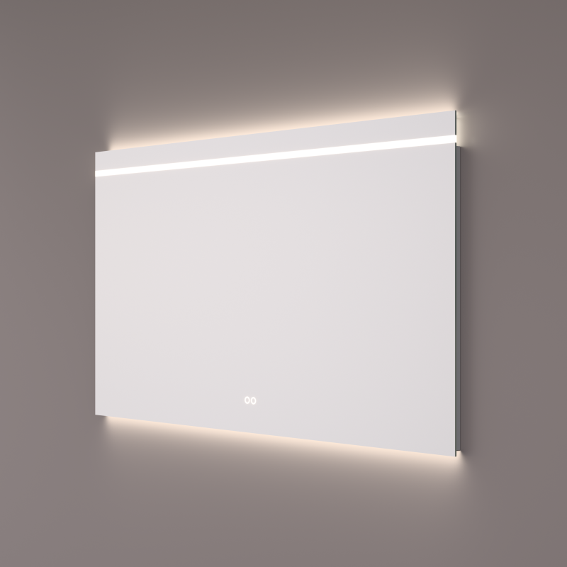 HIPP-Design - spiegel met LED streep en indirecte LED verlichting boven en onder SPV 4500