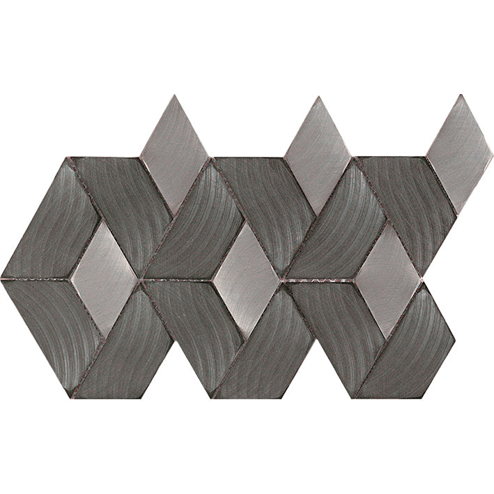 L'antic Colonial - Gravity Aluminium Braid Metal Titanium Mozaïek