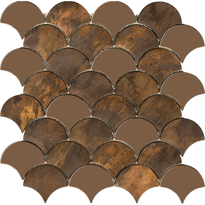 L'antic Colonial - Drop Copper Brushed Mozaïek