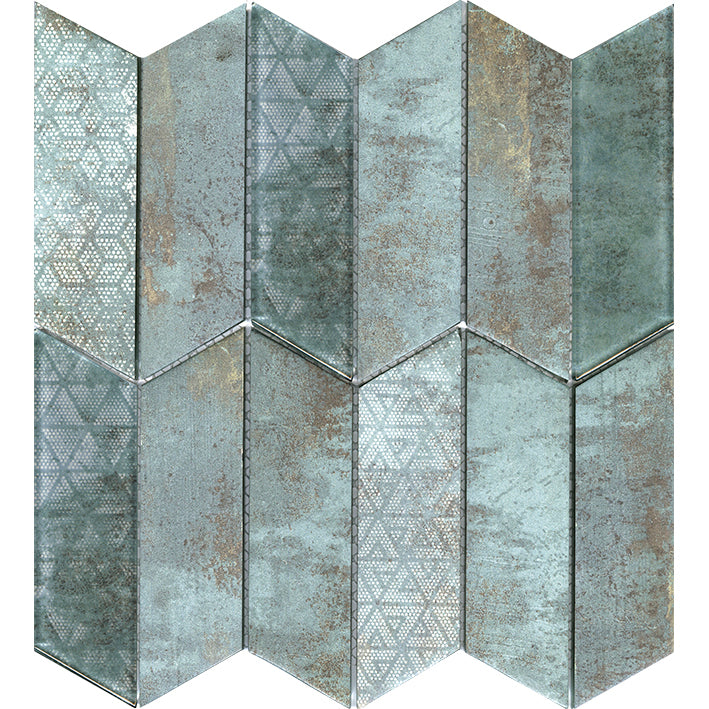L'antic Colonial - Rhomboid Verdigris Mozaïek