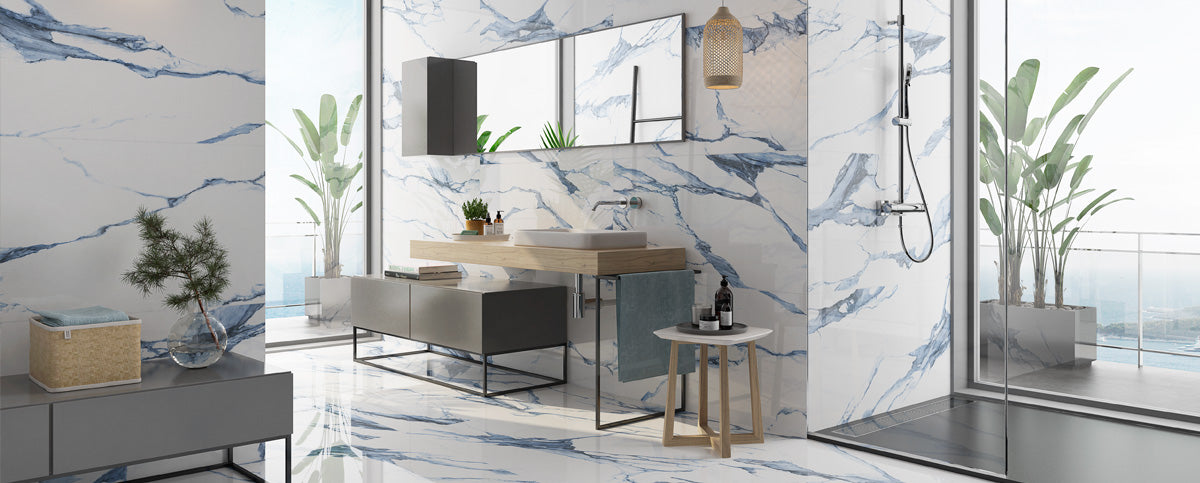 Prissmacer - Calacatta Blue