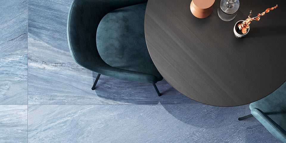 VT Wonen by Douglas & Jones - Classic vloer- en wandtegel Heavenly Blue Mat