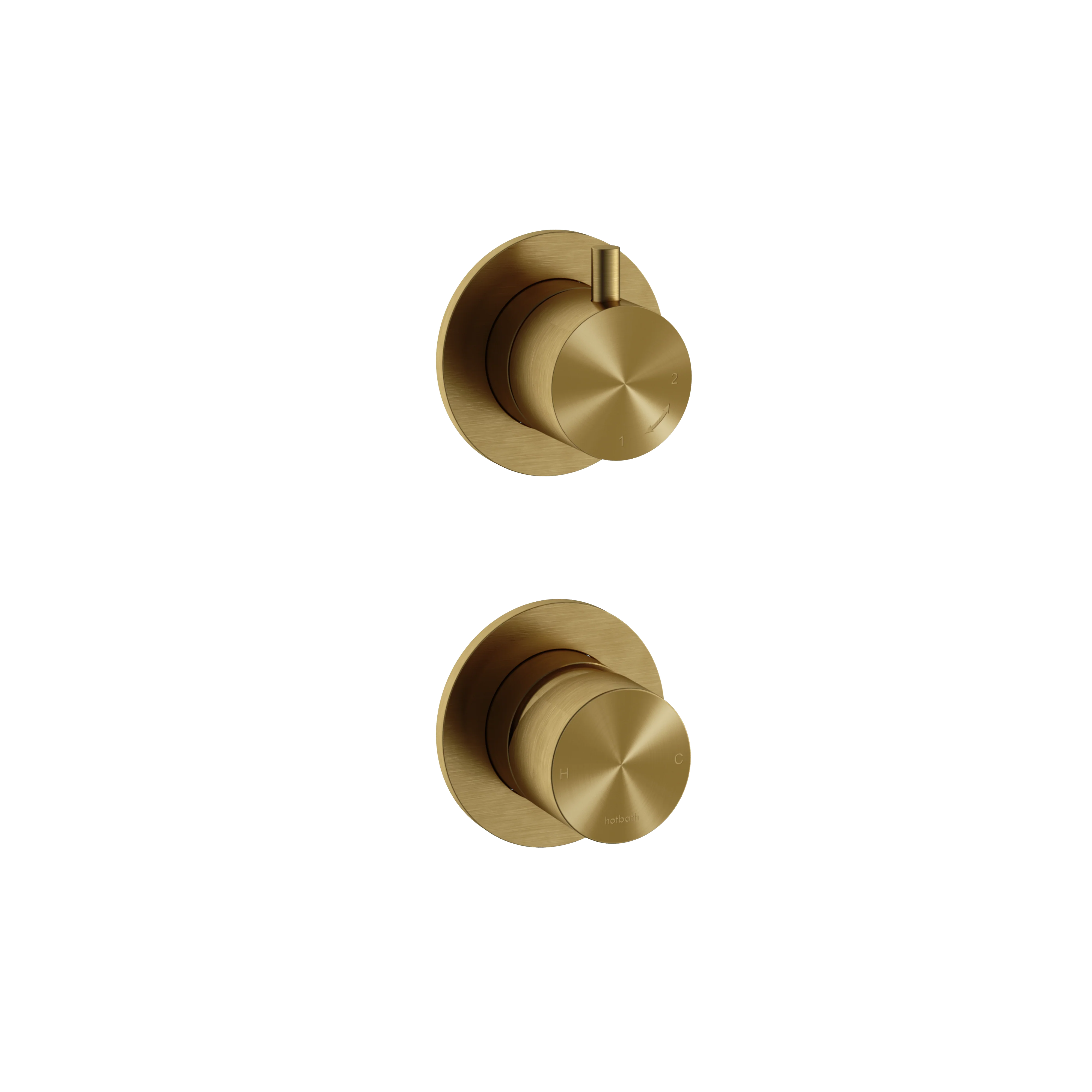 Hotbath Archie AR029 Inbouw mengkraan met 2-weg omstel (4 verschillende kleuren)