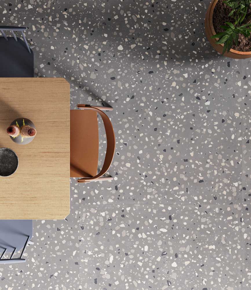 Sant' Agostino - Deconcrete De-medium Grey Naturale 60x60 / 90x90 / 120x120