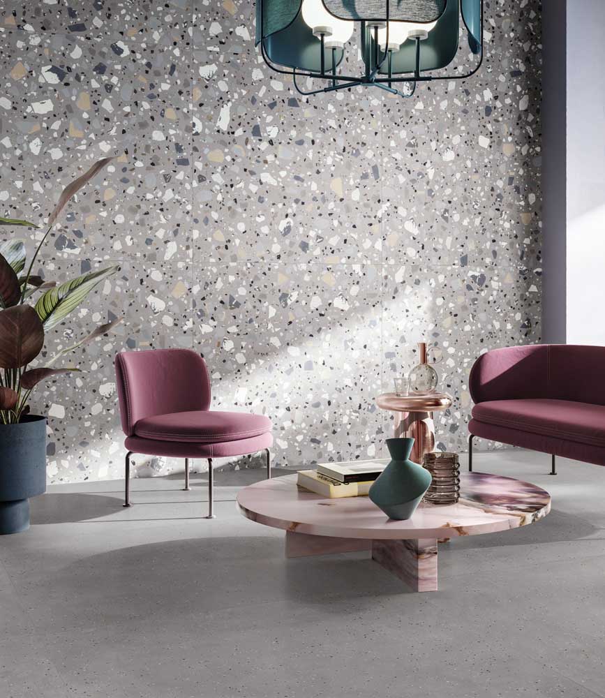 Sant' Agostino - Deconcrete De-maxi Deco Grey Naturale 90x90 / 120x120