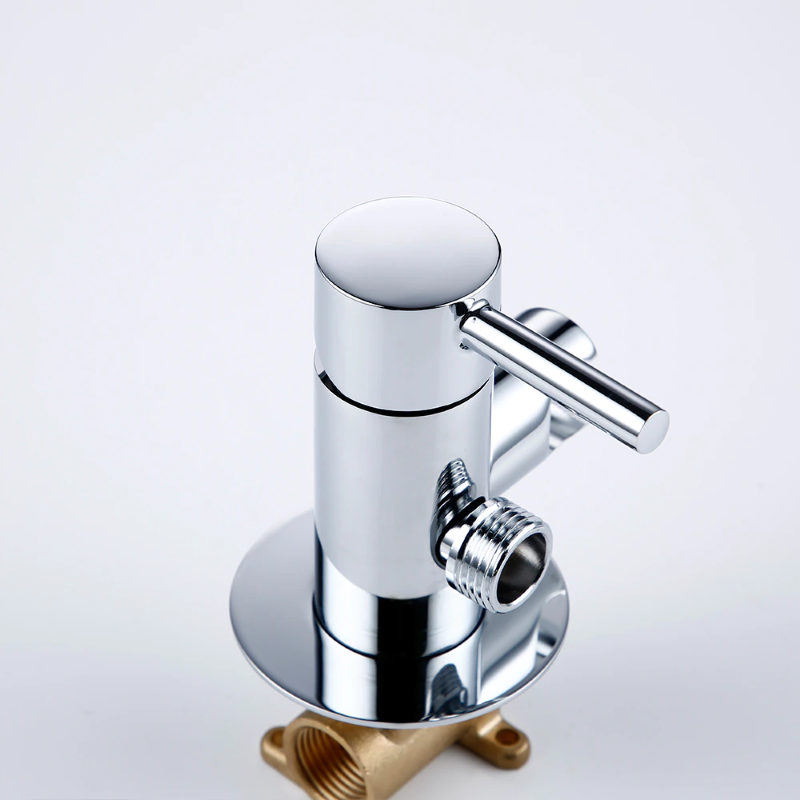 Bidet-handdouche koud/warm chroom
