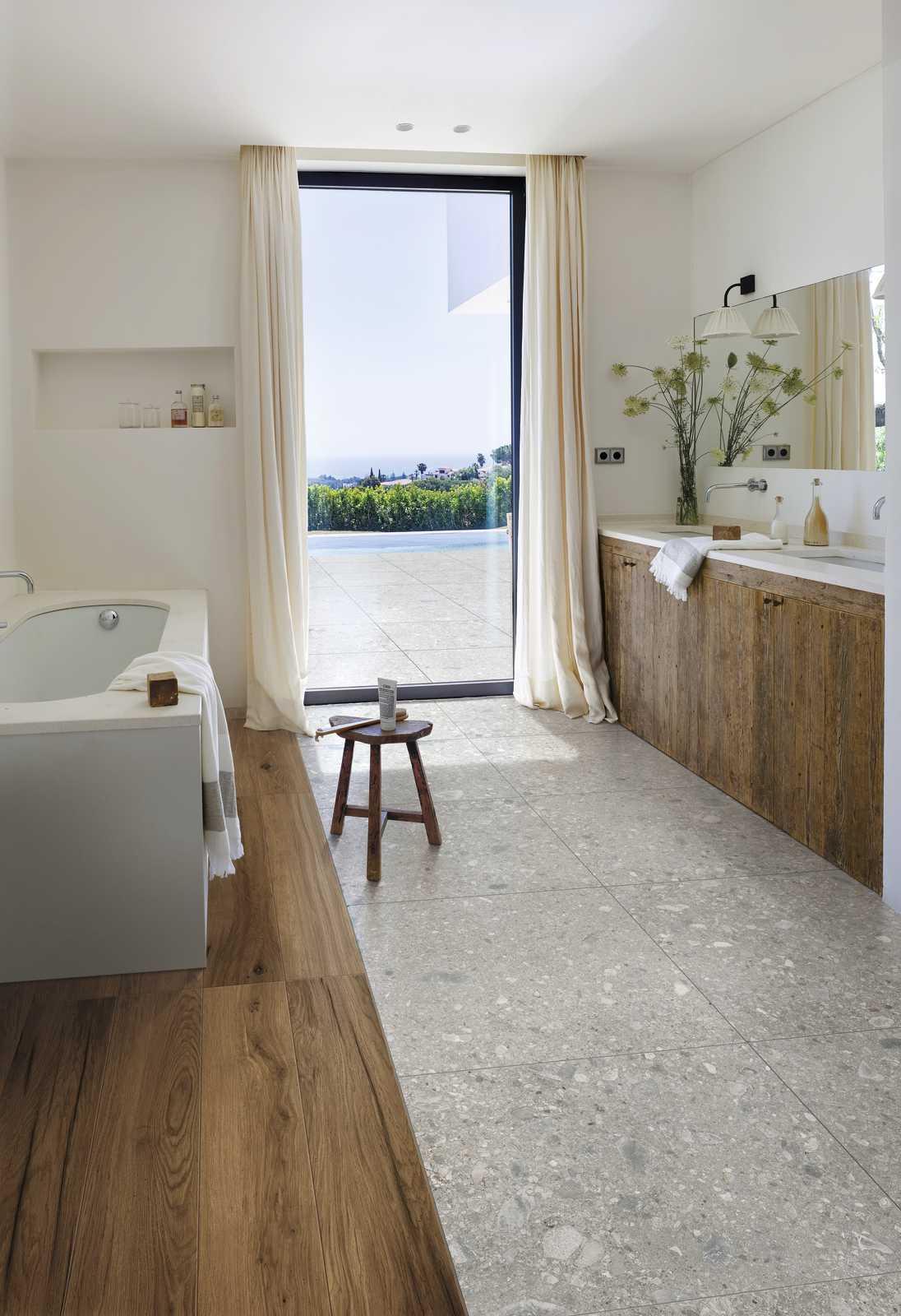 Marazzi Mystone - ceppo di gre greige rettificato