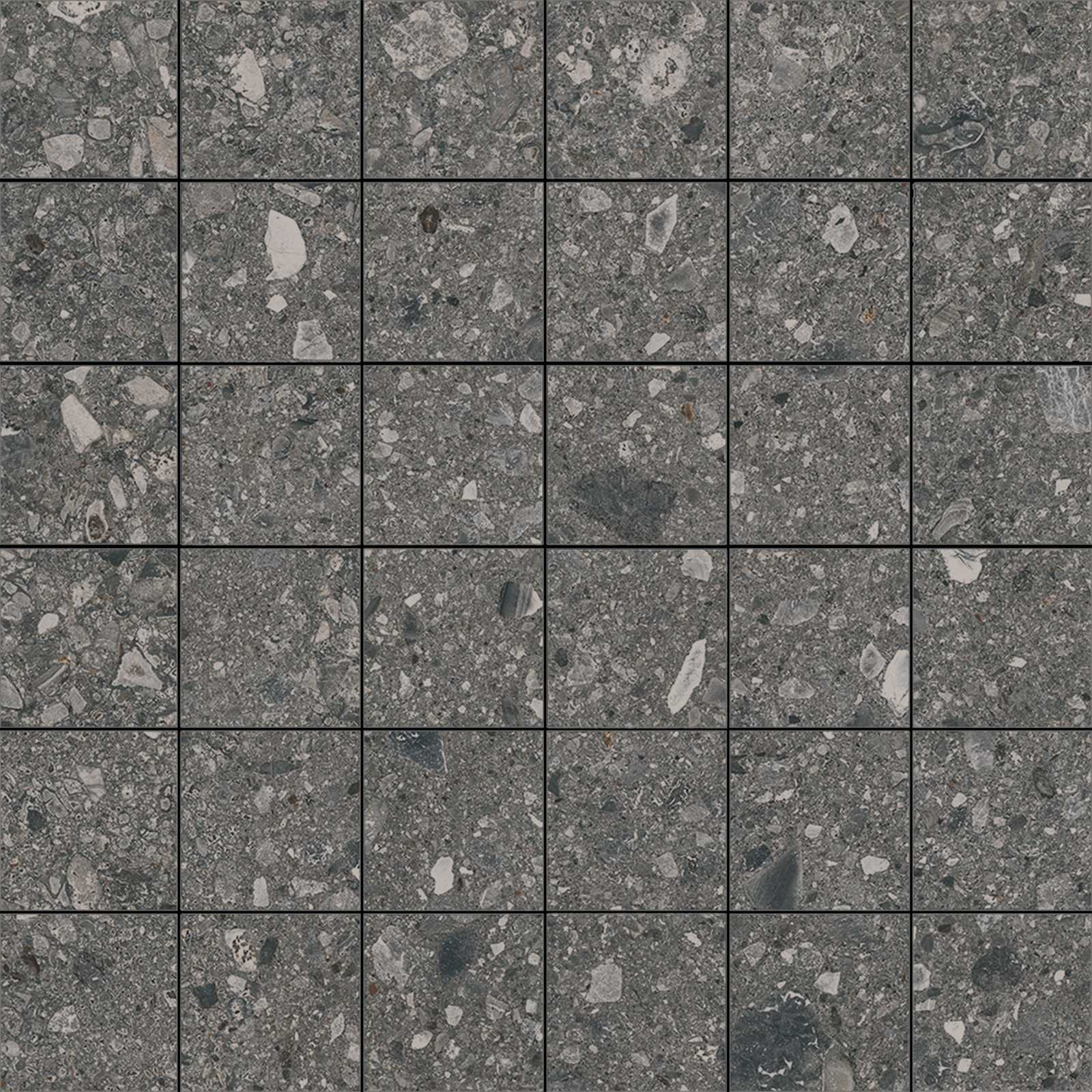 Marazzi Mystone - ceppo di gre antracite rettificato