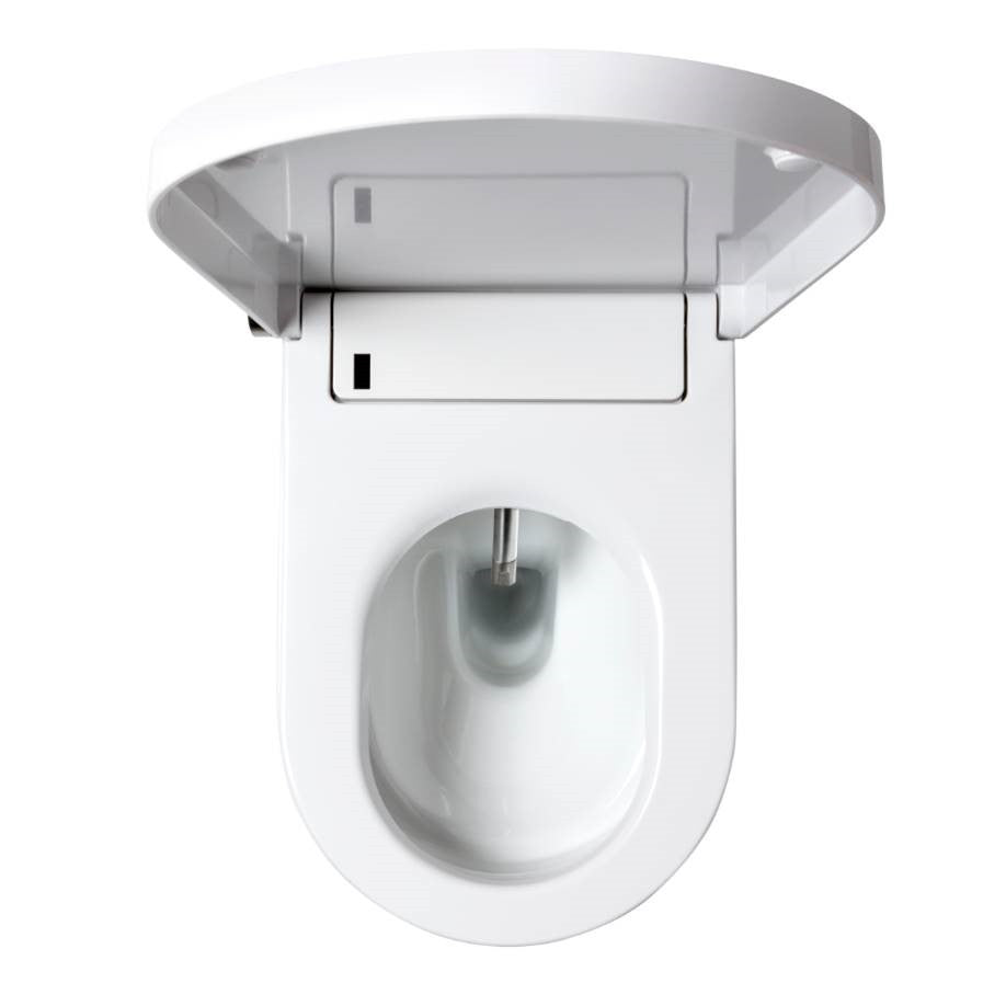 Douche WC RapoWash Luxe 2.0 met Bidetspoeler en Afstandsbediening Wit
