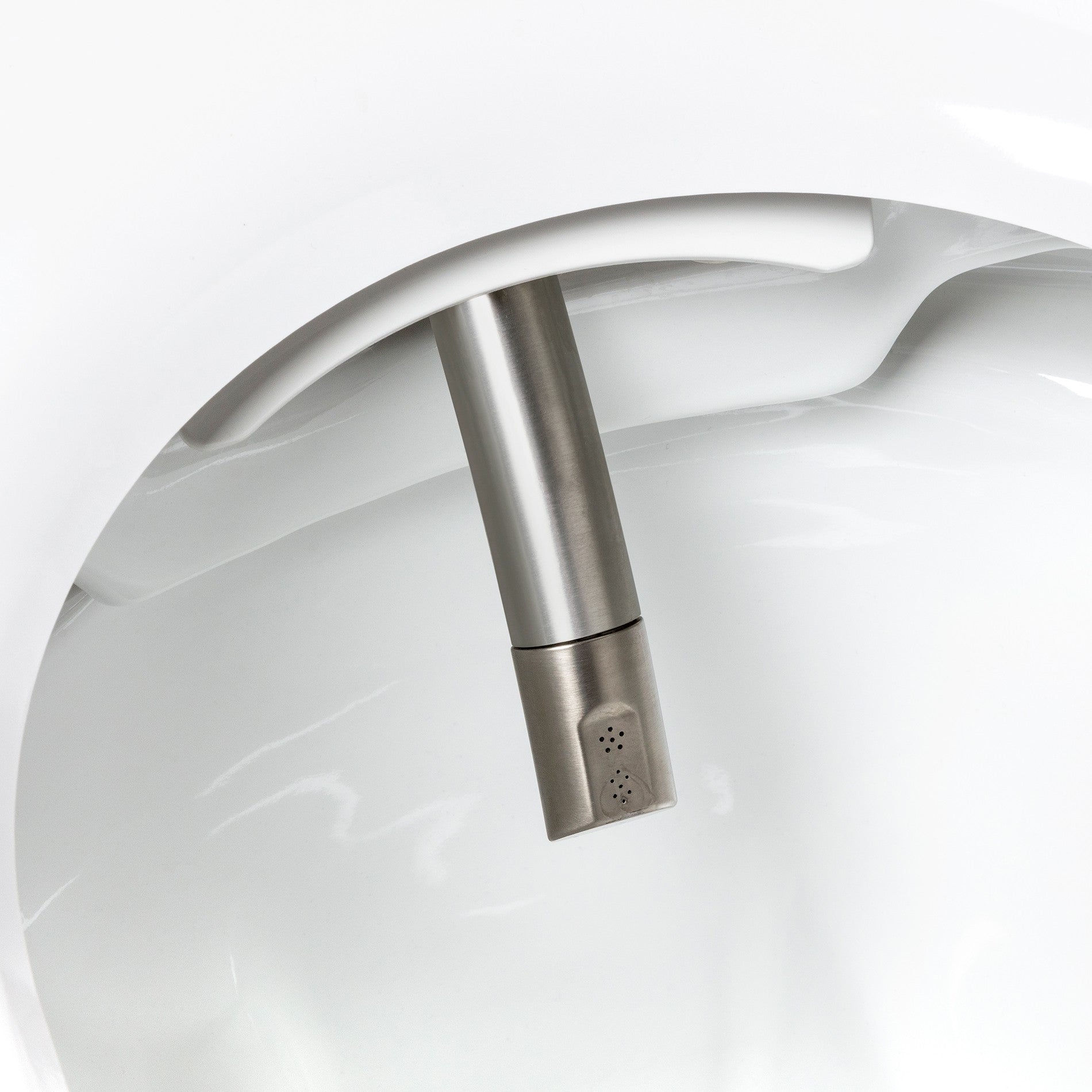 Douche WC RapoWash Luxe 2.0 met Bidetspoeler en Afstandsbediening Wit
