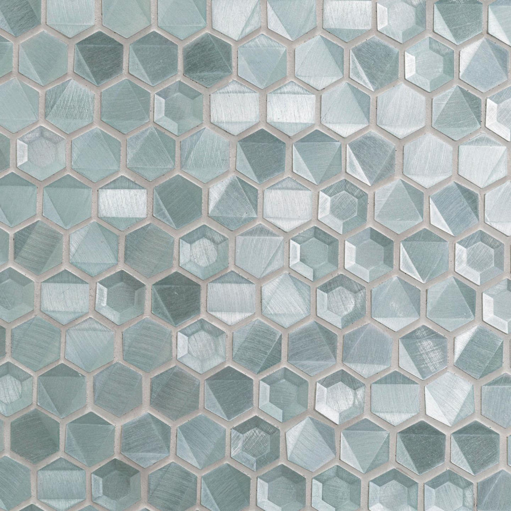 L'antic Colonial - Gravity Aluminium Sides Aquamarine Mozaïek