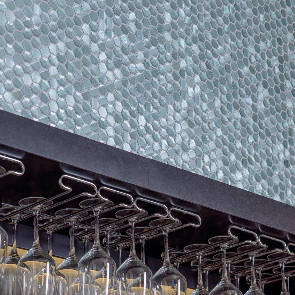 L'antic Colonial - Gravity Aluminium Sides Aquamarine Mozaïek