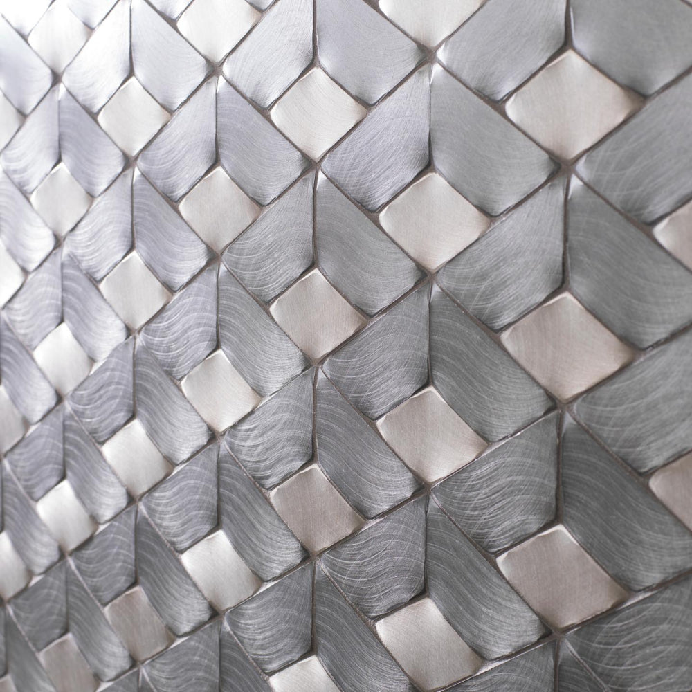 L'antic Colonial - Gravity Aluminium Braid Metal Titanium Mozaïek