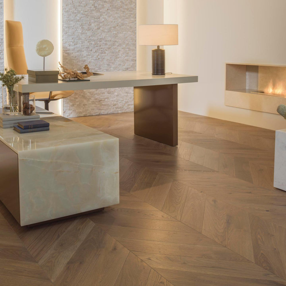 L'antic Colonial - Elite Brick Silver Wood Mozaïek